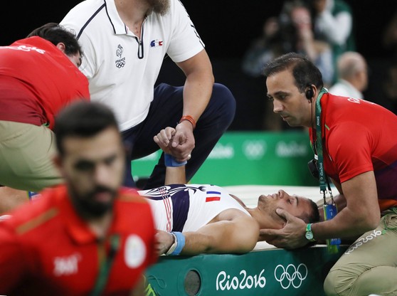 Rio2016: złamana noga gimnastyka z Francji