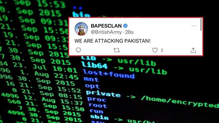 Atak hakerski na konta brytyjskiej armii w mediach społecznościowych