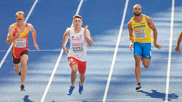 ME Berlin 2018: Kopeć odpadł w półfinale 100 m