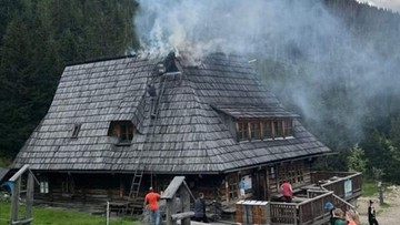 Pożar w Tatrach. Płonęło schronisko