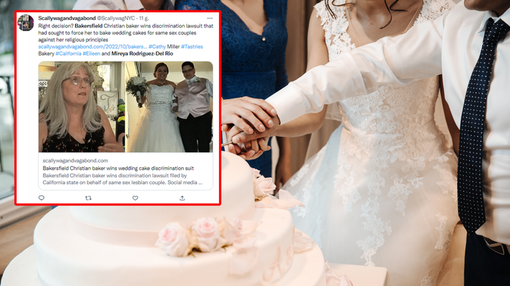 USA: Odmówiła upieczenia tortu na ślub homoseksualnej pary. Sąd przyznał jej rację