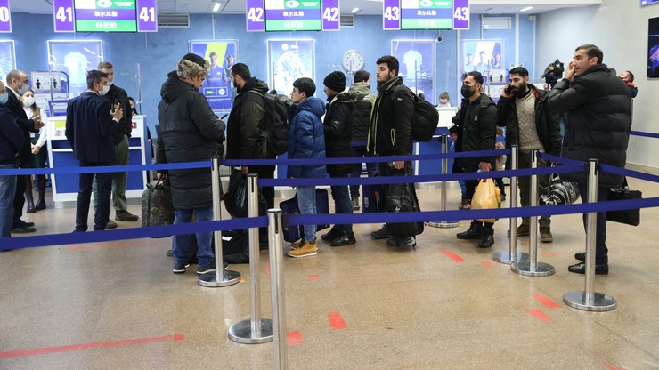 Żaryn: 400 migrantów odleciało w piątek z Mińska do Iraku