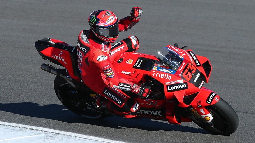 MotoGP: Francesco Bagnaia najszybszy w Algarve