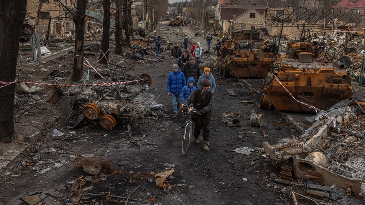 Wojna w Ukrainie. Prokurator generalna: zidentyfikowaliśmy 500 podejrzanych o zbrodnie wojenne