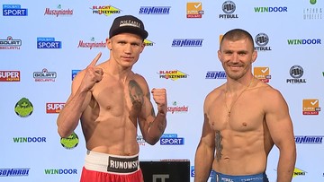 Babilon Fight Night: Wyniki ważenia