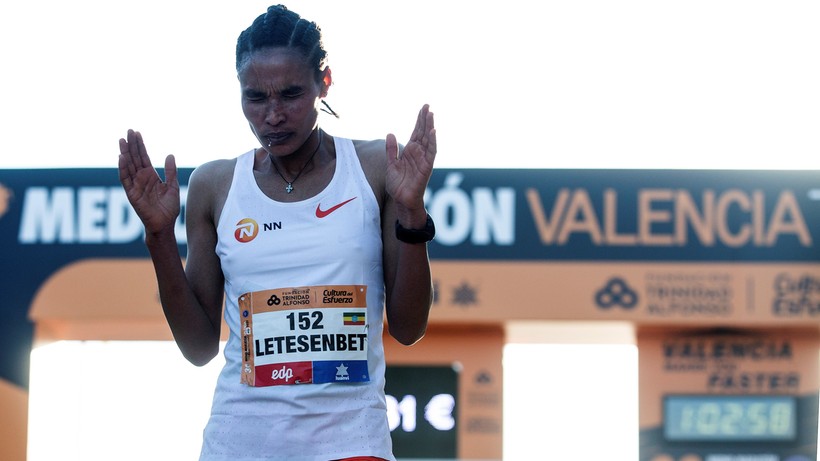 Etiopka Letesenbet Gidey z rekordem świata w półmaratonie