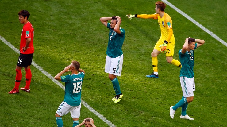 Niemcy odpadają z mundialu! Dwa ciosy Koreańczyków w doliczonym czasie gry