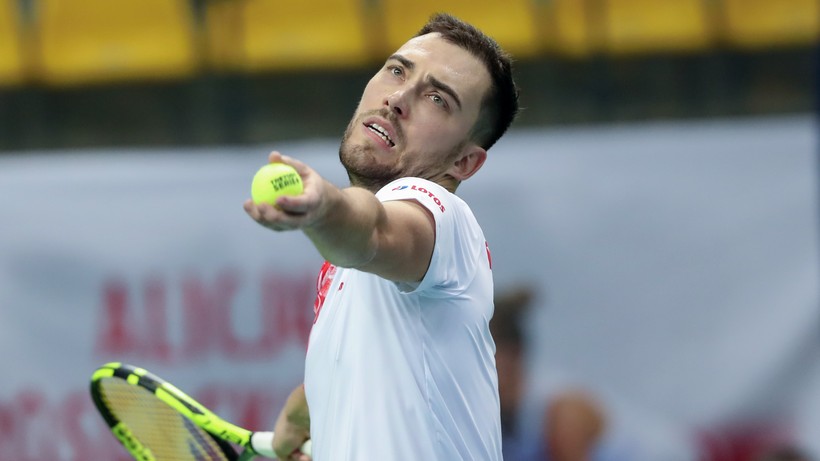 Jerzy Janowicz odpadł z turnieju Challenger Poznań Open