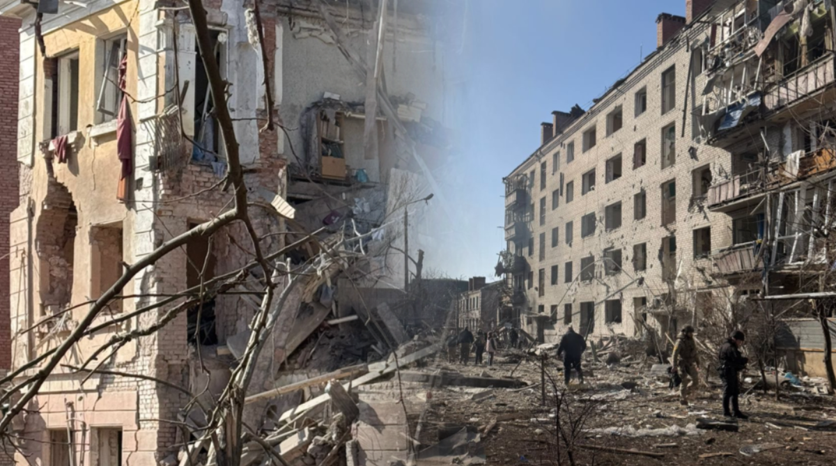 Ukraińskie miasto zaatakowane bombami. Są zabici i ranni