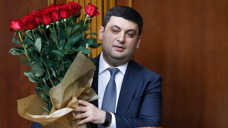 Hrojsman nowym premierem Ukrainy