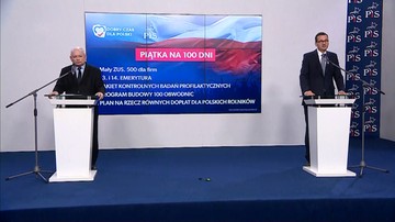 PiS zapowiedziało ustawy na pierwsze 100 dni rządu