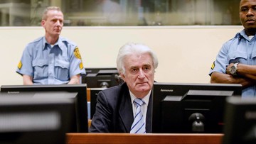 Trybunał ONZ skazał Radovana Karadżicia na 40 lat więzienia za ludobójstwo w Srebrenicy