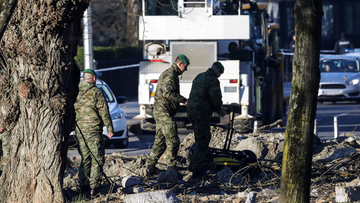Rozbity w Chorwacji dron przenosił bombę
