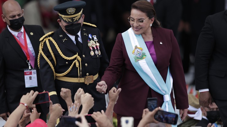 Pierwsza w historii kobieta została prezydentem Hondurasu