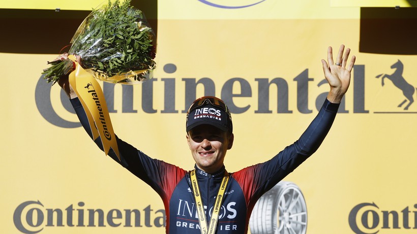 Tour de France: Thomas Pidcock wygrał 12. etap. Jonas Vingegaard nadal liderem