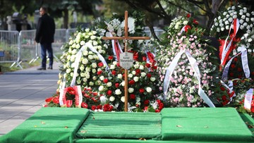 Kornel Morawiecki spoczął na Cmentarzu Wojskowym na Powązkach