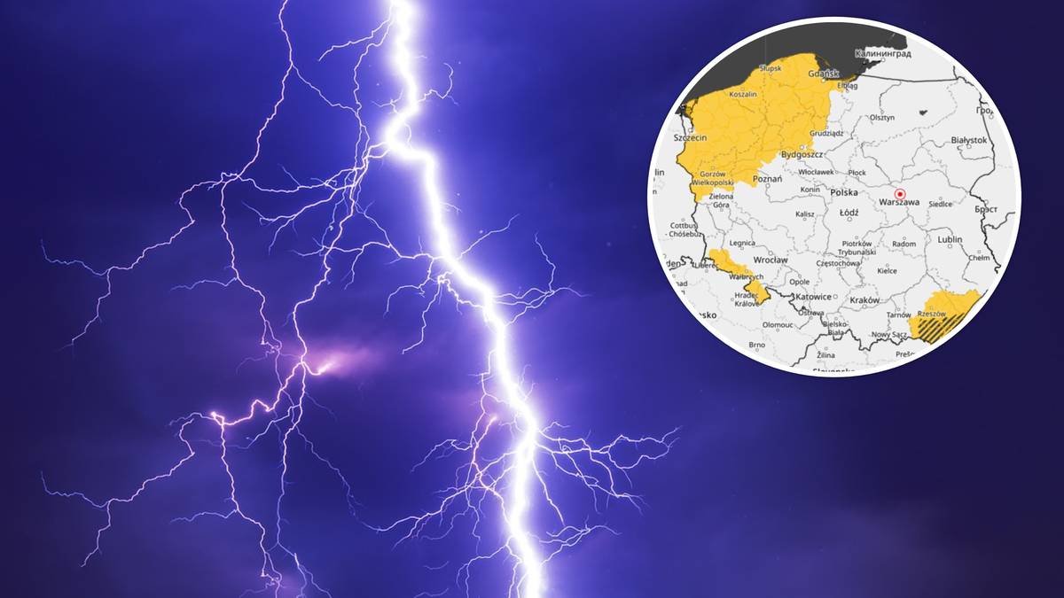 Gwałtowne burze i deszcz. IMGW wydaje alerty
