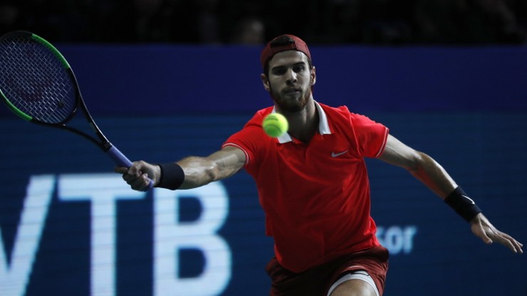 ATP w Moskwie: Chaczanow lepszy w rosyjskim półfinale