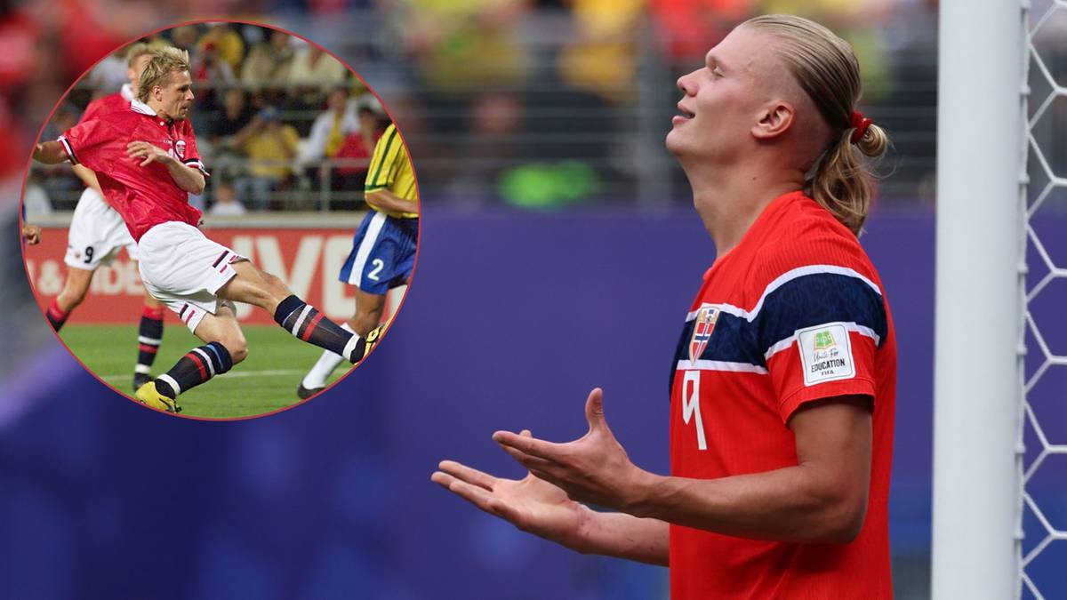 Haaland strzelił 2 gole, Norwegia pokonała Brazylię 2:1 i awansuje do ćwierćfinału MŚ