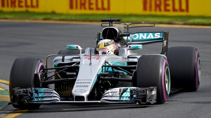Hamilton pierwszy na treningach przed GP Australii