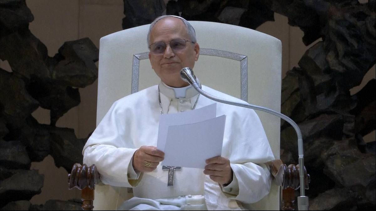 Leon XIV spotkał się z dziennikarzami. "Żyjemy w czasach trudnych"