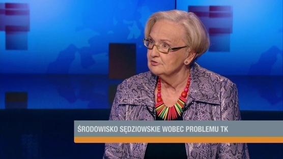 Gość Wydarzeń - prof. Ewa Łętowska