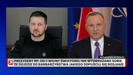 Gość Wydarzeń - Andrzej Duda i Wołodymir Zełenski