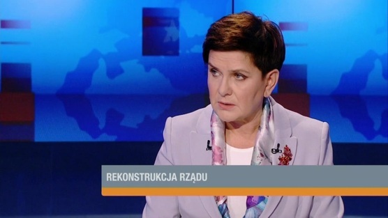Gość Wydarzeń - Premier Beata Szydło