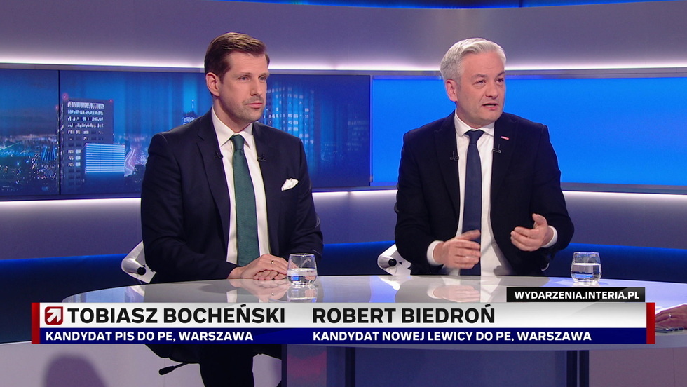 Gość Wydarzeń - Robert Biedroń, Tobiasz Bocheński i Albert Świdziński
